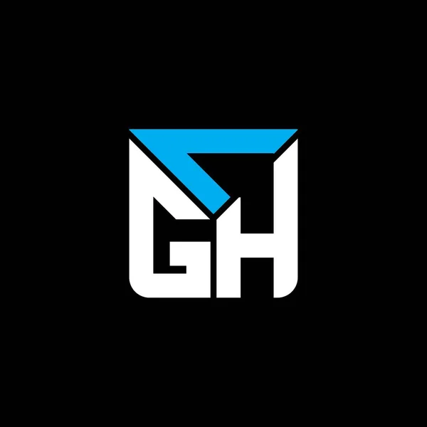 Cgh 로고는 그래픽 Cgh 간단하고 현대적 로고가 창조적 디자인이다 알파벳 — 스톡 벡터