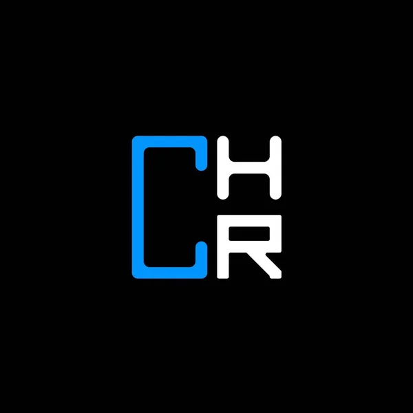 Logo Lettre Chr Design Créatif Avec Graphique Vectoriel Logo Chr — Image vectorielle