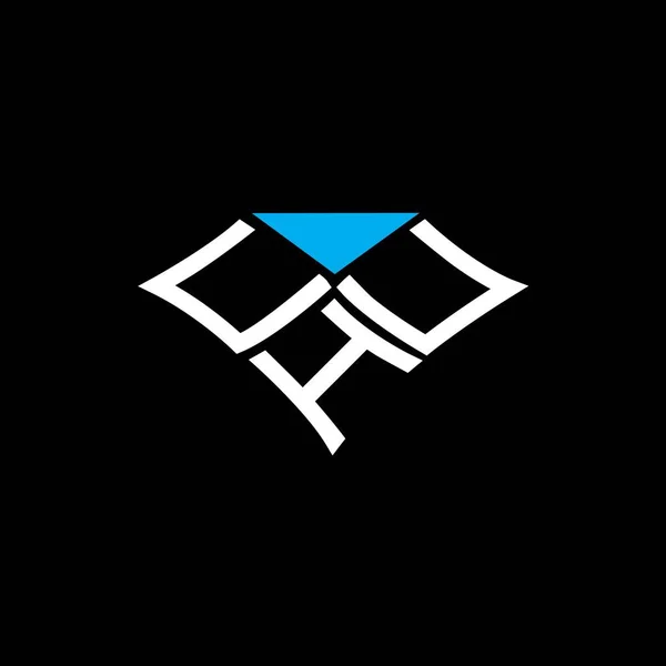 Chu Γράμμα Λογότυπο Δημιουργικό Σχεδιασμό Vector Graphic Chu Απλό Και — Διανυσματικό Αρχείο