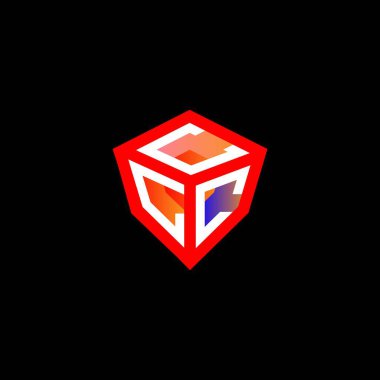 CLC harf logosu yaratıcı tasarım vektör grafik, CLC basit ve modern logo. CLC lüks alfabe tasarımı  