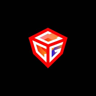 CLG harf logosu yaratıcı tasarımı vektör grafik, CLG basit ve modern logo. CLG lüks alfabe tasarımı  