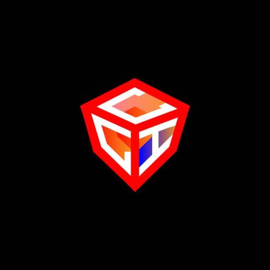 CLI harf logosu yaratıcı tasarımı vektör grafik, CLI basit ve modern logo. CLI lüks alfabe tasarımı  