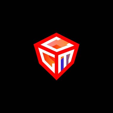 CLM harf logosu yaratıcı tasarım vektör grafik, CLM basit ve modern logo. CLM lüks alfabe tasarımı  