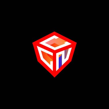 CLN harf logosu yaratıcı tasarımı vektör grafik, CLN basit ve modern logo. CLN lüks alfabe tasarımı  