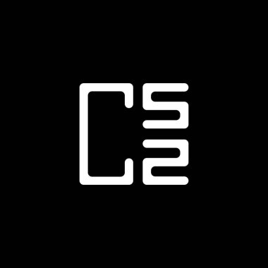 CSZ harf logosu yaratıcı tasarım vektör grafik, CSZ basit ve modern logo. CSZ lüks alfabe tasarımı  