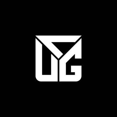 CUG harf logosu tasarımı vektör grafik, CUG basit ve modern logo. CUG lüks alfabe tasarımı  