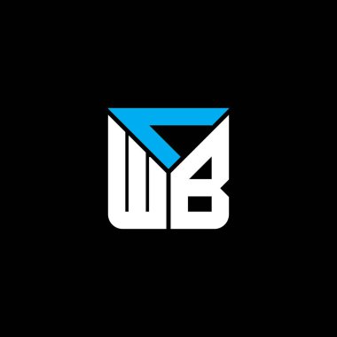 CWB harf logosu yaratıcı tasarımı vektör grafik, CWB basit ve modern logo. CWB lüks alfabe tasarımı  