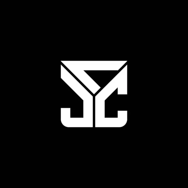 Логотип Cjc Векторной Графикой Простой Современный Логотип Cjc Дизайн Роскошного — стоковый вектор