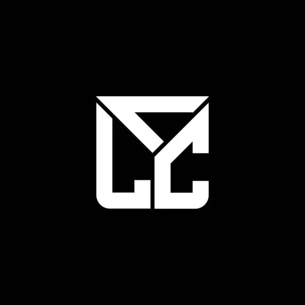 Clc Дизайн Літер Векторною Графікою Clc Простим Сучасним Логотипом Clc — стоковий вектор