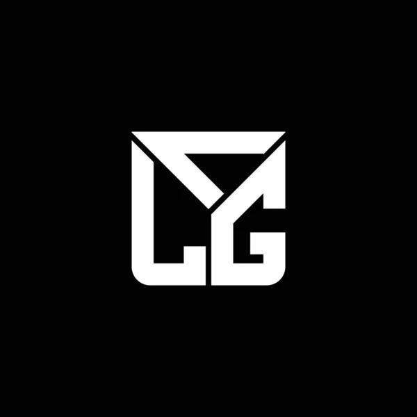 Clg Letter Logo Kreatives Design Mit Vektorgrafik Clg Einfaches Und — Stockvektor