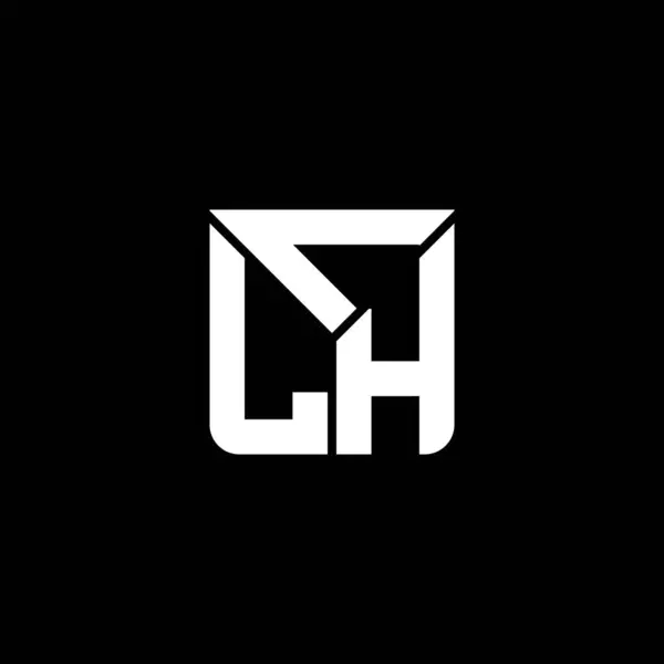 Логотип Літери Clh Креативний Дизайн Векторною Графікою Простий Сучасний Логотип — стоковий вектор