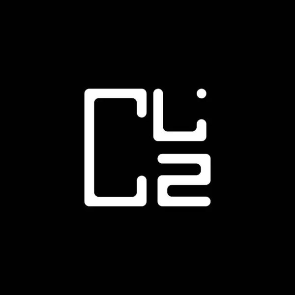 Logo Lettera Clz Design Creativo Con Grafica Vettoriale Logo Clz — Vettoriale Stock