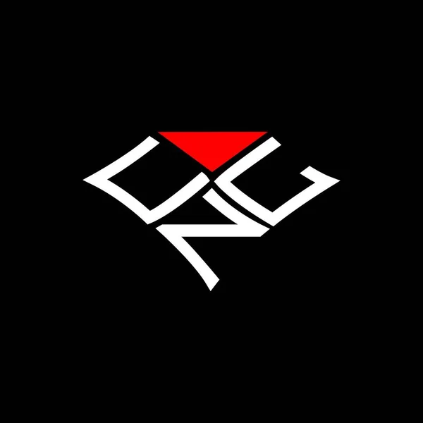 Cnl Літерний Логотип Творчого Дизайну Векторною Графікою Простим Сучасним Логотипом — стоковий вектор