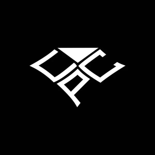 Cpc Carta Logotipo Design Criativo Com Vetor Gráfico Cpc Logotipo —  Vetores de Stock