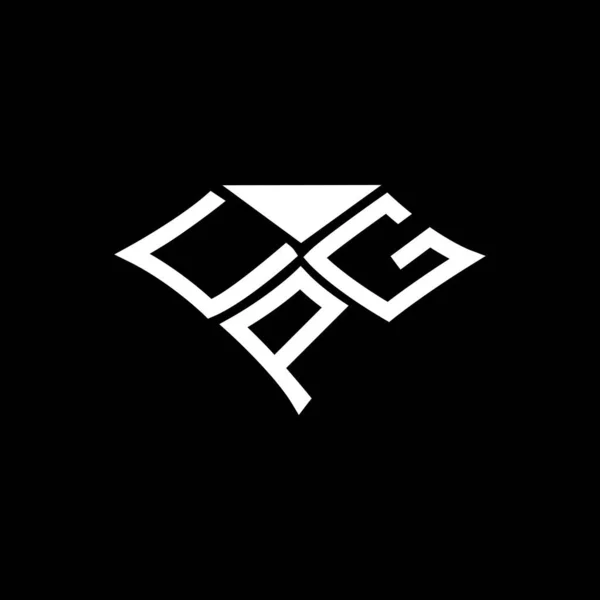 Cpg Буква Логотип Творческий Дизайн Векторной Графикой Cpg Простой Современный — стоковый вектор