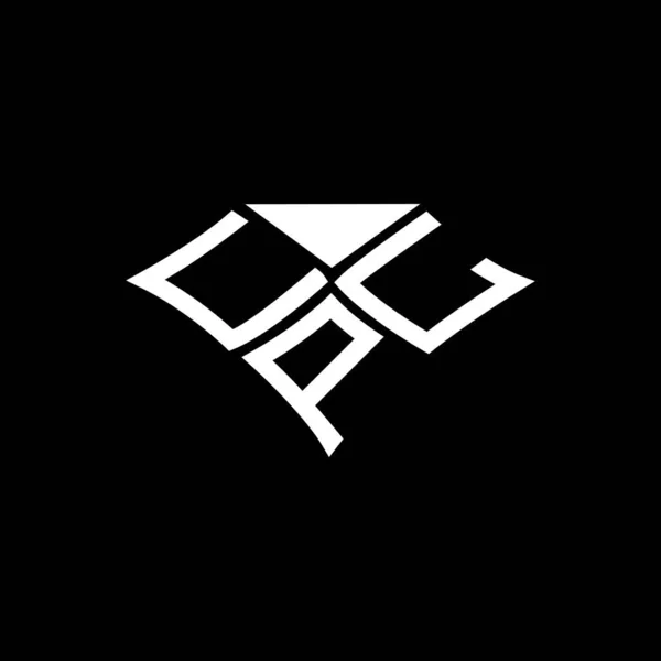 Cpl Буква Логотип Креативный Дизайн Векторной Графикой Cpl Простой Современный — стоковый вектор