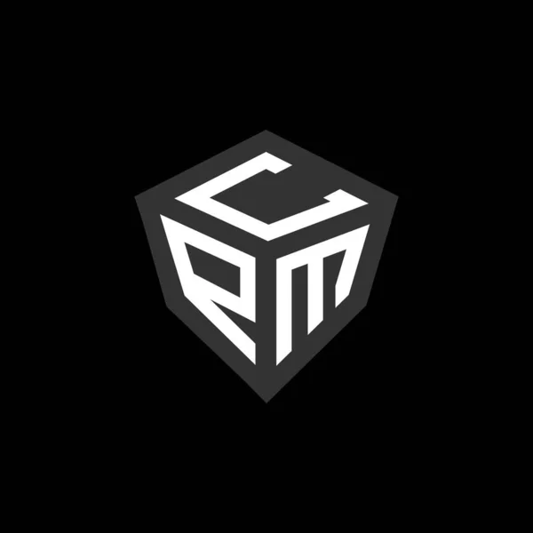 Logo List Cpm Kreatywny Design Grafiką Wektorową Cpm Proste Nowoczesne — Wektor stockowy