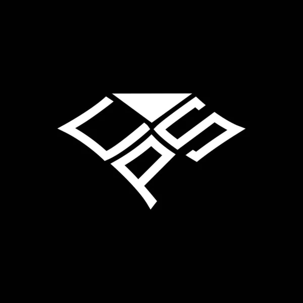 ベクトルグラフィック CpsシンプルかつモダンなロゴとCpsの手紙のロゴの創造的なデザイン Cps豪華なアルファベットデザイン — ストックベクタ