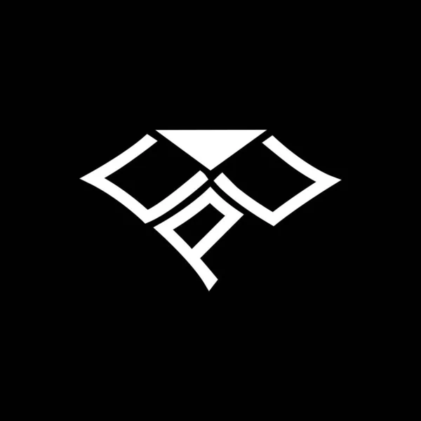 Креативний Дизайн Логотипу Літери Векторною Графікою Простим Сучасним Логотипом Cpu — стоковий вектор