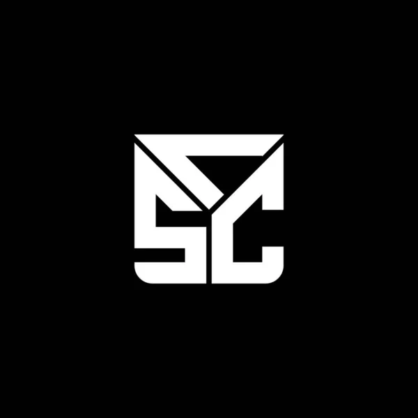 Csc Letter Logo Creative Design Vector Graphic Csc Simple Modern — Stock Vector