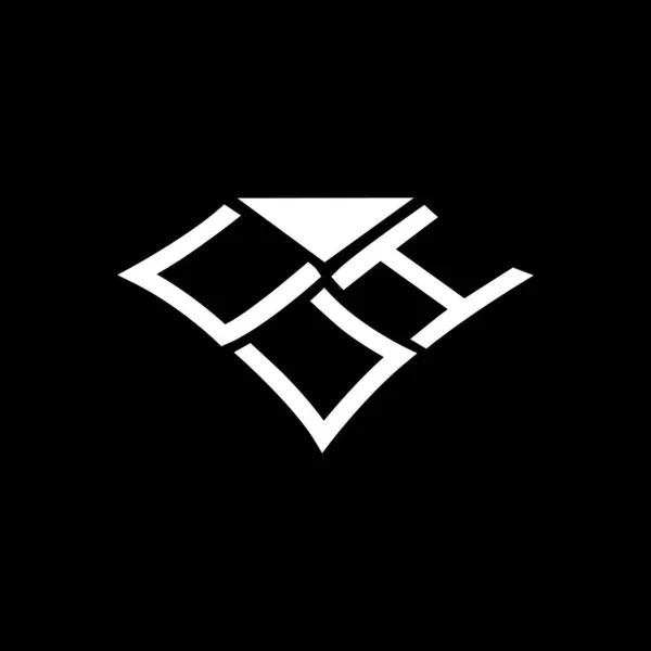 Cui Буква Логотип Творческий Дизайн Векторной Графикой Cui Простой Современный — стоковый вектор
