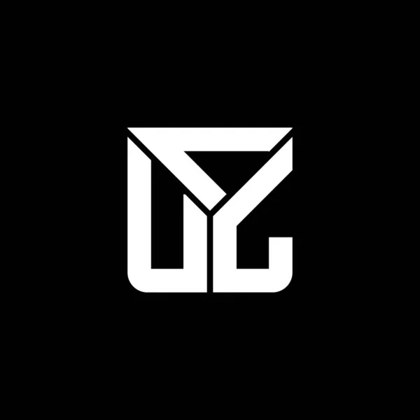 Cul 로고는 그래픽 간단하고 현대적 로고와 창의적 디자인을 알파벳 — 스톡 벡터