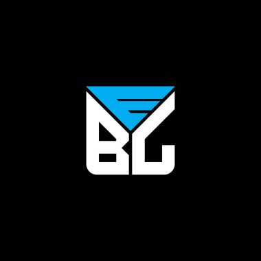 EBL harf logosu yaratıcı tasarım vektör grafik, EBL basit ve modern logo. EBL lüks alfabe tasarımı  