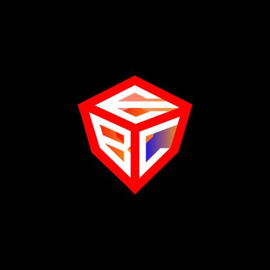 EBL harf logosu yaratıcı tasarım vektör grafik, EBL basit ve modern logo. EBL lüks alfabe tasarımı  