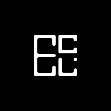 ECL harf logosu yaratıcı tasarımı vektör grafik, ECL basit ve modern logo. ECL lüks alfabe tasarımı  