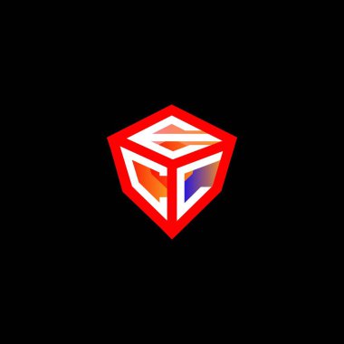 ECL harf logosu yaratıcı tasarımı vektör grafik, ECL basit ve modern logo. ECL lüks alfabe tasarımı  
