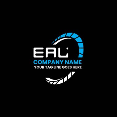 EAL harf logosu yaratıcı tasarım vektör grafik, EAL basit ve modern logo. EAL lüks alfabe tasarımı  