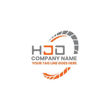 HJD harf logosu tasarımı vektör grafik, HJD basit ve modern logo. HJD lüks alfabe tasarımı  