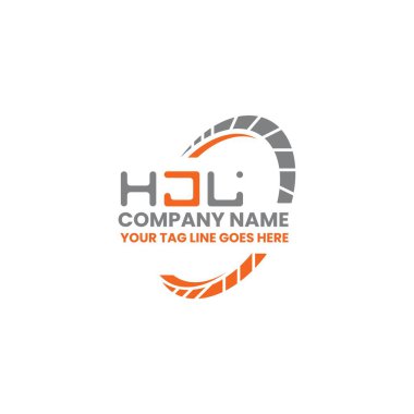 HJL harf logosu yaratıcı tasarımı vektör grafik, HJL basit ve modern logo. HJL lüks alfabe tasarımı  