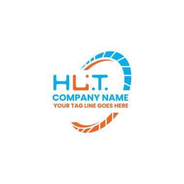 HLT harf logosu yaratıcı tasarım vektör grafik, HLT basit ve modern logo. HLT lüks alfabe tasarımı  