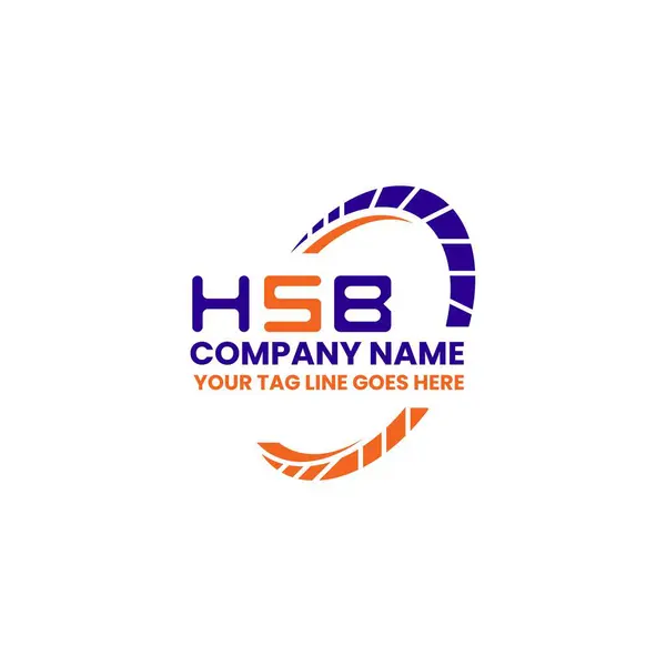 Hsb Letter Logo Creative Design Vector Graphic Hsb Simple Modern — Stock Vector