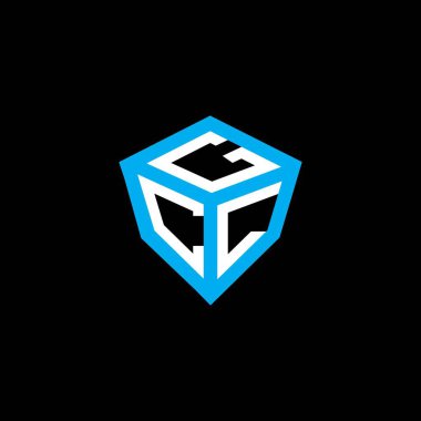GCL harf logo vektör tasarımı, GCL basit ve modern logo. GCL lüks alfabe tasarımı  