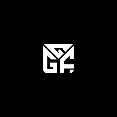 GGF harf logo vektör tasarımı, GGF basit ve modern logo. GGF lüks alfabe tasarımı  