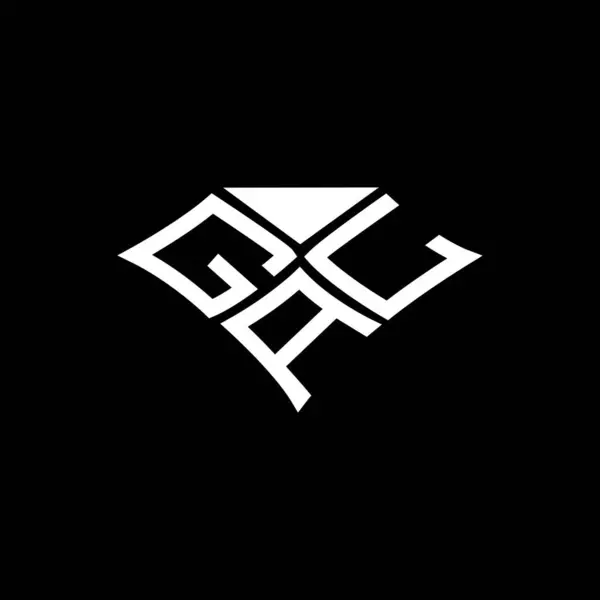 Gal字母标识矢量设计 Gal简单而现代的标识 Gal豪华字母设计 — 图库矢量图片