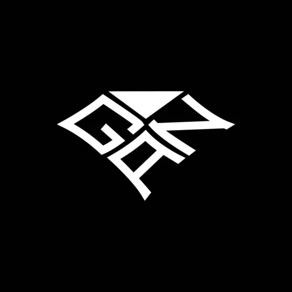 Векторний Дизайн Логотипу Літери Gan Простий Сучасний Логотип Gan Gan — стоковий вектор