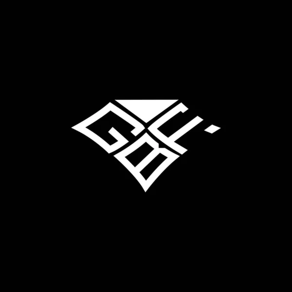 Gbf Επιστολή Σχεδιασμό Διάνυσμα Λογότυπο Gbf Απλό Και Μοντέρνο Λογότυπο — Διανυσματικό Αρχείο
