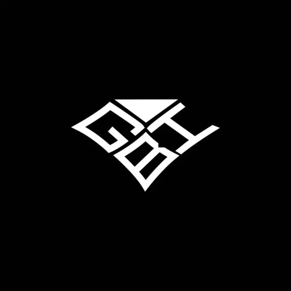 Gbi字母标志矢量设计 Gbi简单而现代的标志 Gbi豪华字母表设计 — 图库矢量图片