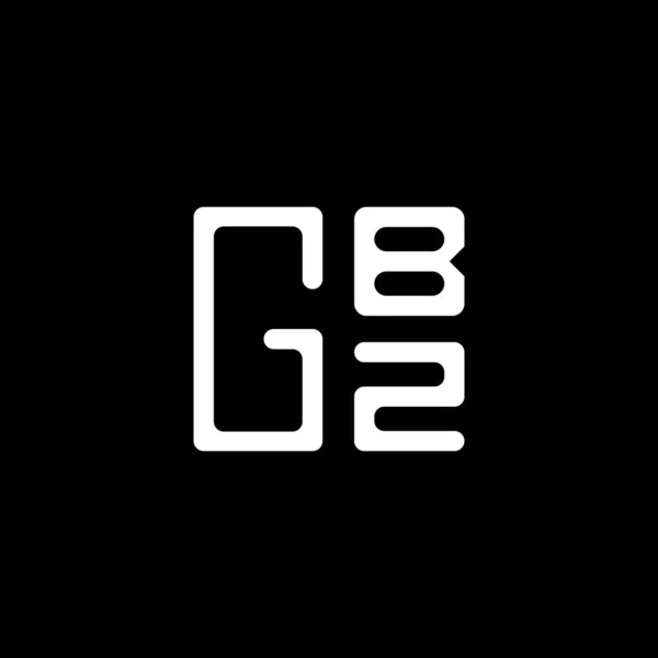 Gbz Logo Vector Design Gbz Eenvoudig Modern Logo Gbz Luxe — Stockvector