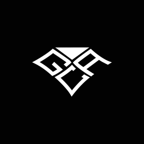 Gca Lettera Logo Vettoriale Design Gca Logo Semplice Moderno Gca — Vettoriale Stock