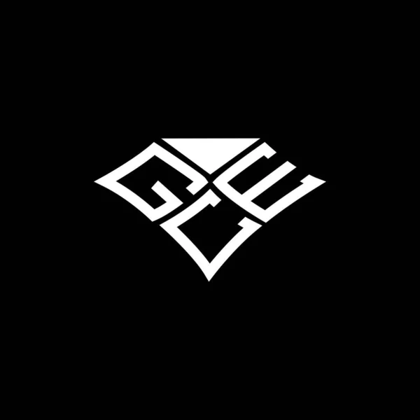Gce字母标志矢量设计 Gce简单而现代的标志 Gce豪华字母设计 — 图库矢量图片