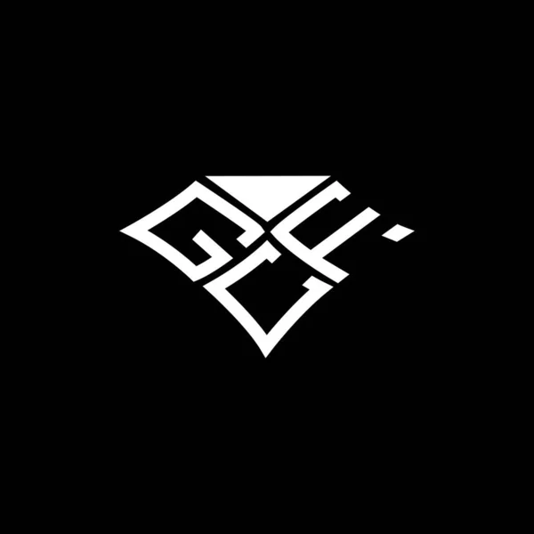 Gcf字母标志矢量设计 Gcf简单而现代的标志 Gcf豪华字母设计 — 图库矢量图片