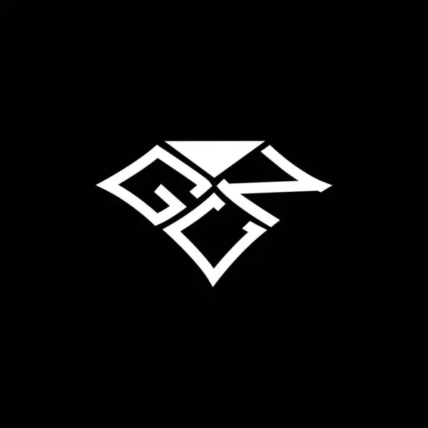 Projekt Wektora Listu Gcn Proste Nowoczesne Logo Gcn Gcn Luksusowy — Wektor stockowy