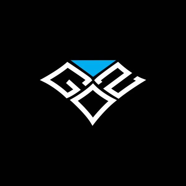 Diseño Vectorial Del Logotipo Letra Gdz Logotipo Simple Moderno Gdz — Archivo Imágenes Vectoriales