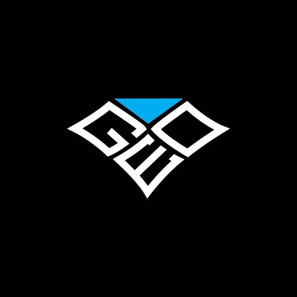 Векторний Дизайн Логотипу Літери Ged Простий Сучасний Логотип Ged Ged — стоковий вектор
