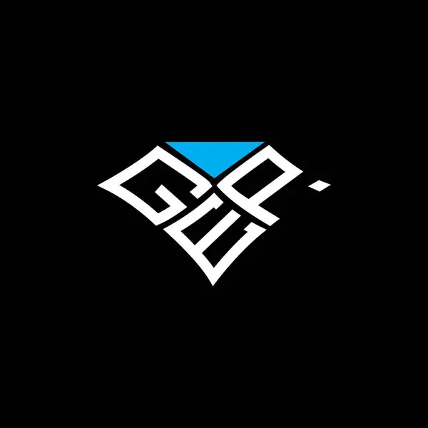 Gep Letter Logo Vektordesign Gep Einfaches Und Modernes Logo Luxuriöses — Stockvektor