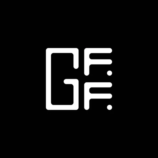 Векторный Дизайн Логотипа Gff Простой Современный Логотип Gff Роскошный Алфавит — стоковый вектор